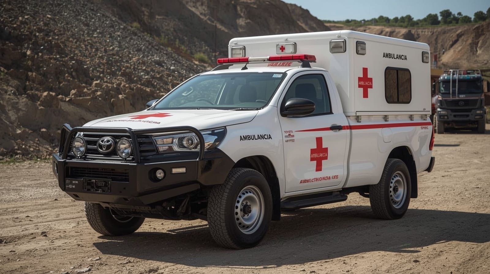 Ambulância Tipo C em minerações e grandes empreendimentos
